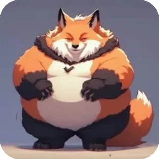🐱 emoji жирные фурри Telegram sticker 7 of 18
