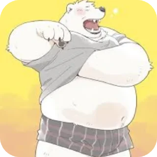 👄 emoji жирные фурри Telegram sticker 18 of 18