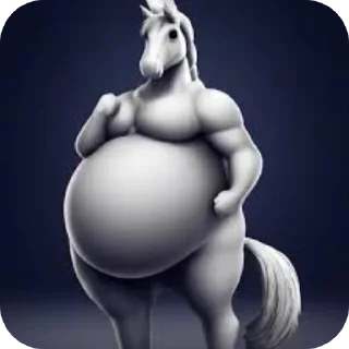 💪 emoji жирные фурри Telegram sticker 15 of 18