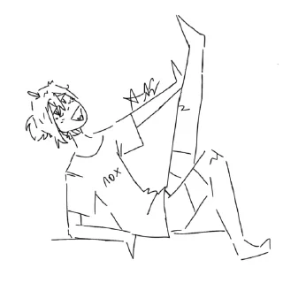 🦵 emoji 👁👄👁 Telegram sticker 5 of 27