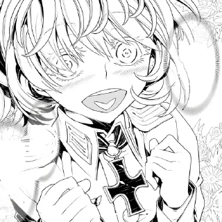 🔥 emoji Führer Tanya Manga Telegram sticker 6 of 18