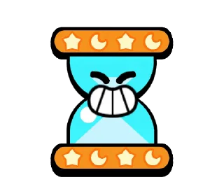 Sticker from Sandclock Pins @BrawlStarsStik