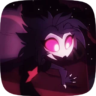 🎆 emoji БОЛЬШЕ ⇨ @CLOOBHUB ОКТАВИЯ АДСКИЙ БОСС HELLUVA ТГ Telegram sticker 6 of 63