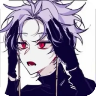 😟 emoji ♡ >|< @minichelovechishka_08 Telegram sticker 6 of 18
