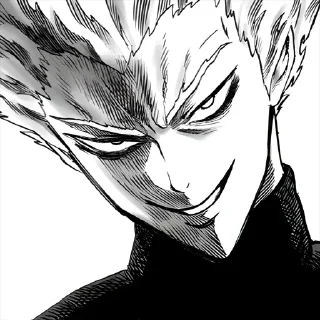 😏 emoji Garou Telegram sticker 5 of 35