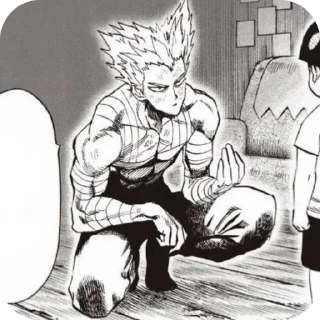 👍 emoji garou Telegram sticker 16 of 64