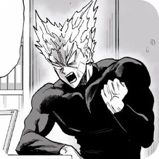 👍 emoji garou Telegram sticker 19 of 64