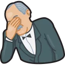 Sticker from Facepalm Stickers by Gudim