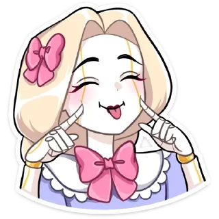 😛 emoji алиса без надписей @lolitastick Telegram sticker 18 of 48