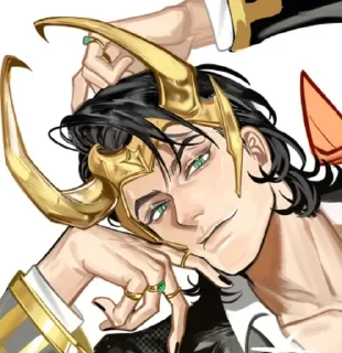 🌟 emoji Thorki @FunLusers Telegram sticker 19 of 38