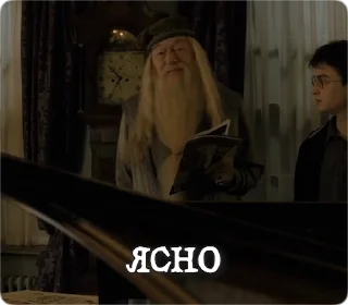 🤔 emoji Potter Memes | Гарри Поттер Telegram sticker 22 of 60