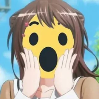 😦 emoji Bang Dream/Бандорі Telegram sticker 12 of 16