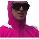 🐭 emoji Pink Guy Telegram sticker 8 of 12