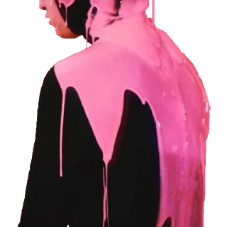 💧 emoji Pink Guy Telegram sticker 11 of 12