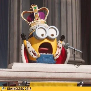 👑 emoji миньоны Telegram sticker 15 of 19