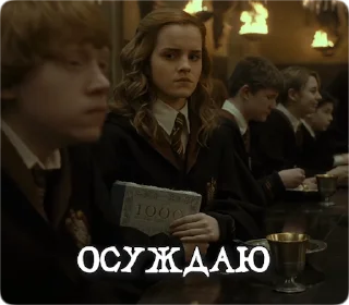 😑 emoji Potter Memes | Гарри Поттер Telegram sticker 14 of 60