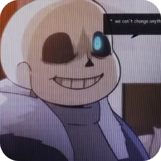 💙 emoji Sᴀns @undertaleUnivers Telegram sticker 10 of 44