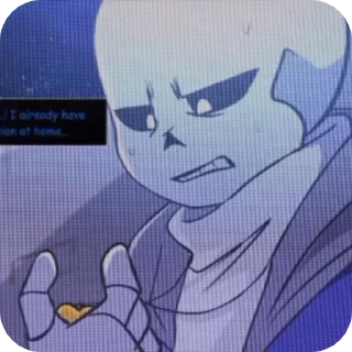 💙 emoji Sᴀns @undertaleUnivers Telegram sticker 18 of 44