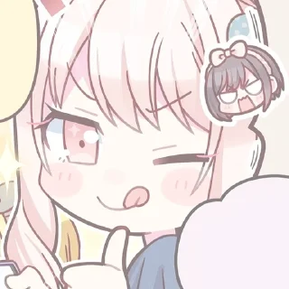 Sticker from 𖥻 𝑀𝑖𝑧𝑢𝑘𝑖 𝑝𝑎𝑐𝑘 .˚• :: @cutemeowkitt