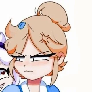 😡 emoji Пайпер🎀 Telegram sticker 23 of 58