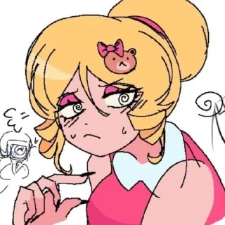 😬 emoji Пайпер🎀 Telegram sticker 16 of 58