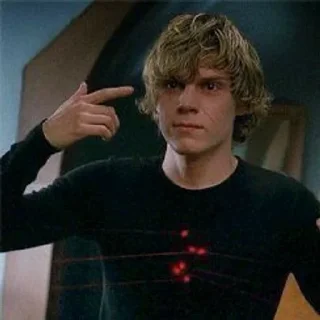 🔫 emoji Evan Peters Telegram sticker 12 of 46