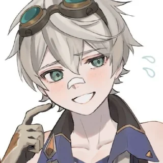 💫 emoji `Беннет @genshinbyevico Telegram sticker 15 of 23