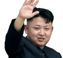 👋 emoji Kim Jong Un Emotions Telegram sticker 2 of 13