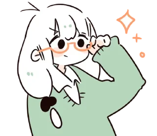 🥸 emoji ໒꒰ྀི◞  ˕  ◟꒱১  @suncolor   ໒ Telegram sticker 14 of 24