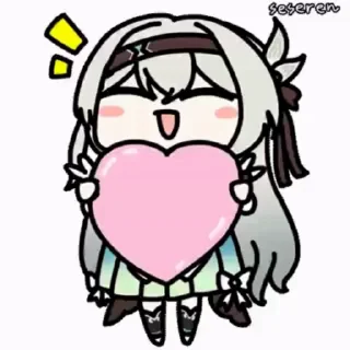 🤩 emoji firefly⸜(｡˃ ᵕ ˂ )⸝♡ Telegram sticker 16 of 28