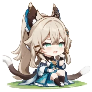 🐾 emoji Кирара simp ^_−☆ | @MOKAINFO & @KiraraCourier_bot Telegram sticker 6 of 107