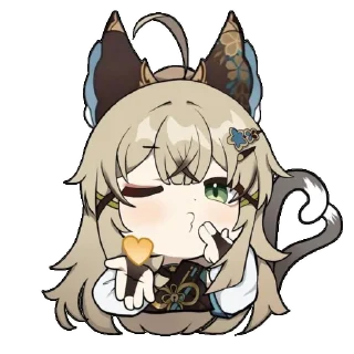 🐾 emoji Кирара simp ^_−☆ | @MOKAINFO & @KiraraCourier_bot Telegram sticker 20 of 107