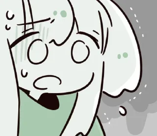 😱 emoji ໒꒰ྀི◞  ˕  ◟꒱১  @suncolor   ໒ Telegram sticker 16 of 24