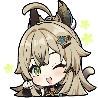 🐾 emoji Кирара simp ^_−☆ | @MOKAINFO & @KiraraCourier_bot Telegram sticker 16 of 107