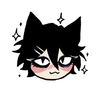 🚨 emoji edgy catboy Telegram sticker 10 of 13
