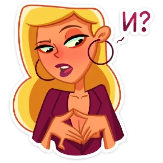 🤨 emoji Марго от @TgSticker Telegram sticker 3 of 49