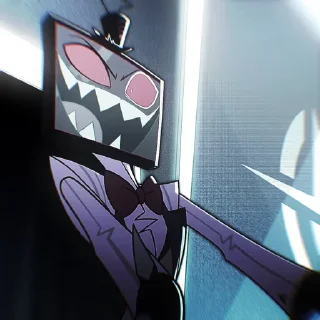 ✋ emoji БОЛЬШЕ ⇨ @CLOOBHUB ВОКС ОТЕЛЬ ХАЗБИН VOX HAZBIN ТГ Telegram sticker 23 of 94