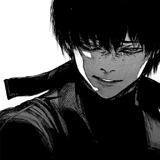 ☠️ emoji kaneki ken Telegram sticker 8 of 59