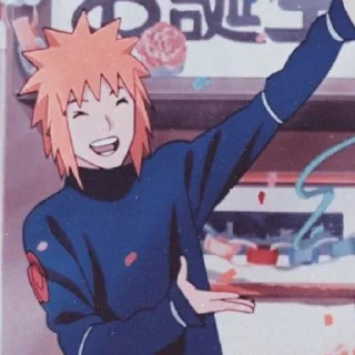 💛 emoji Minato💛 Telegram sticker 22 of 39