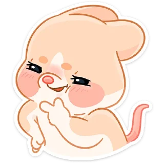 🤔 emoji Крошка Обнимышка :: @stickroom Telegram sticker 24 of 48