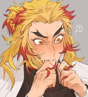 🌻 emoji Кёджиро Telegram sticker 6 of 63