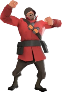 ✊ emoji RED taunts! TF2 (by @actual_waltuh) Telegram sticker 6 of 120