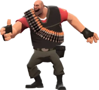👈 emoji RED taunts! TF2 (by @actual_waltuh) Telegram sticker 23 of 120