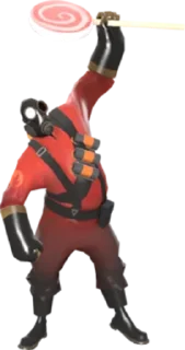 🍭 emoji RED taunts! TF2 (by @actual_waltuh) Telegram sticker 11 of 120