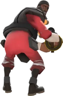 😼 emoji RED taunts! TF2 (by @actual_waltuh) Telegram sticker 17 of 120