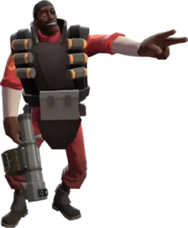 🫵 emoji RED taunts! TF2 (by @actual_waltuh) Telegram sticker 16 of 120