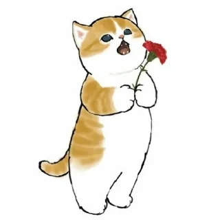 🎀 emoji (⁠◠⁠‿⁠・⁠)⁠—⁠☆ Moju_Sand cats!^ Telegram sticker 4 of 12