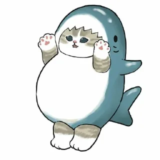 🎀 emoji (⁠◠⁠‿⁠・⁠)⁠—⁠☆ Moju_Sand cats!^ Telegram sticker 3 of 12