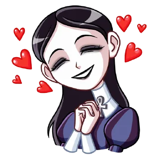 🦉 emoji Аннабель | @sovavrestickers Telegram sticker 14 of 48