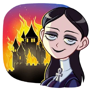 🦉 emoji Аннабель | @sovavrestickers Telegram sticker 16 of 48